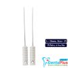 Barbed Broaches 6Pcs/Pkt - white-21mm-25