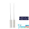 Barbed Broaches 6Pcs/Pkt - white-25mm-25