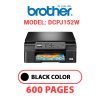 BROTHER DCPJ152W PRINTER - BLACK INK