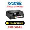 BROTHER DCPJ552D PRINTER - YELLOW INK