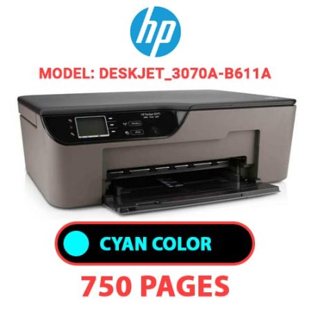 HP Deskjet_3070A-B611a - CYAN INK