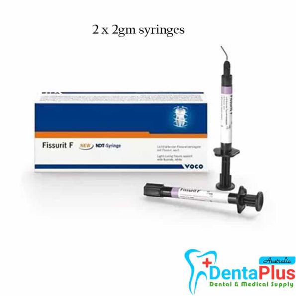 Fissurit F Light Curing Fissure Sealant 2X2gm syringes- Voco