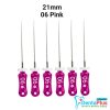 H Files - 6pcs/pkt - 21-mm - 06-pink