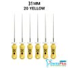 H Files Thomas- 31mm #6pcs/pkt - 31-mm - 20-yellow