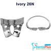 Ivory Clamp (Kulzer) - 26n-ivory
