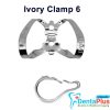Ivory Clamp (Kulzer) - 6-regular-labial
