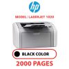 HP LaserJet 1020 -  BLACK TONER