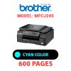 BROTHER MFCJ245 PRINTER - CYAN INK