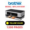 BROTHER MFCJ4410DW PRINTER - YELLOW INK