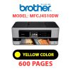 BROTHER MFCJ4510DW PRINTER - YELLOW INK
