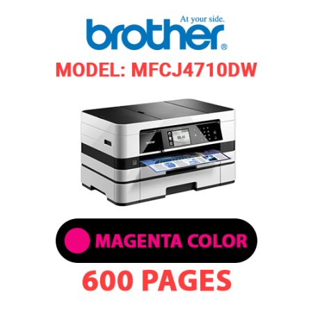 BROTHER MFCJ4710DW PRINTER - MAGENTA INK