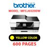 BROTHER MFCJ6520DW PRINTER - YELLOW INK