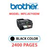 BROTHER MFCJ6710DW PRINTER - BLACK INK