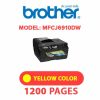 BROTHER MFCJ6910DW PRINTER - YELLOW INK