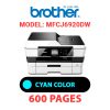 BROTHER MFCJ6920DW PRINTER - CYAN INK