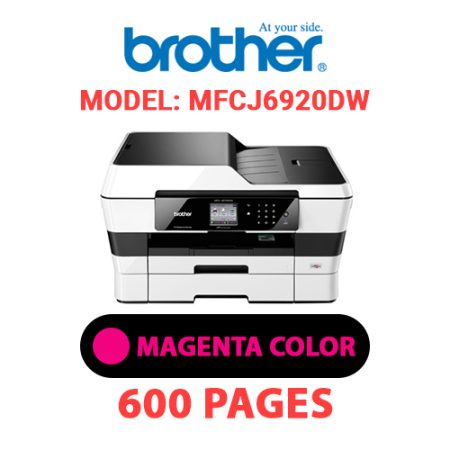 BROTHER MFCJ6920DW PRINTER - MAGENTA INK