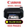 CANON MG5250 PRINTER - YELLOW INK