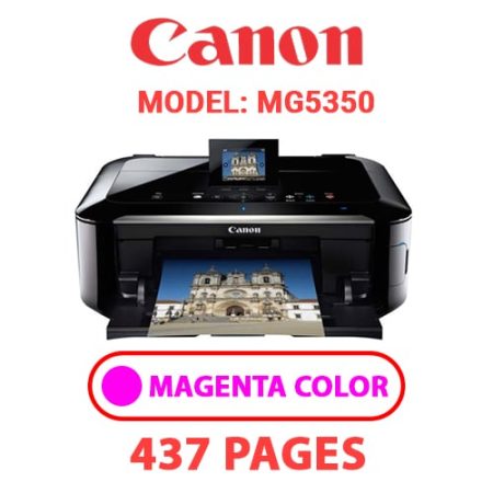 CANON MG5350 PRINTER - MAGENTA INK