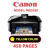 CANON MG5350 PRINTER - YELLOW INK