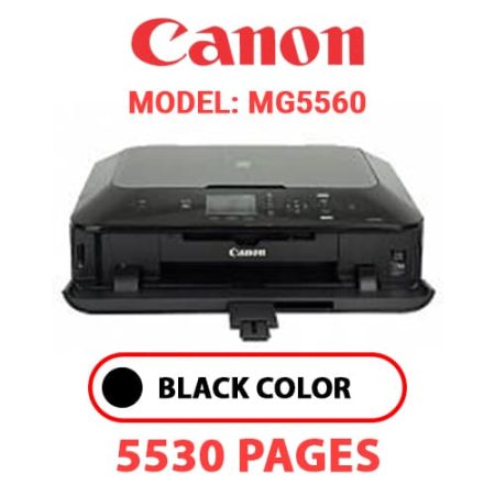 CANON MG5560 PRINTER - BLACK INK