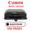 CANON MG5560 PRINTER - BLACK INK