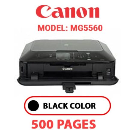 CANON MG5560 PRINTER - BLACK INK