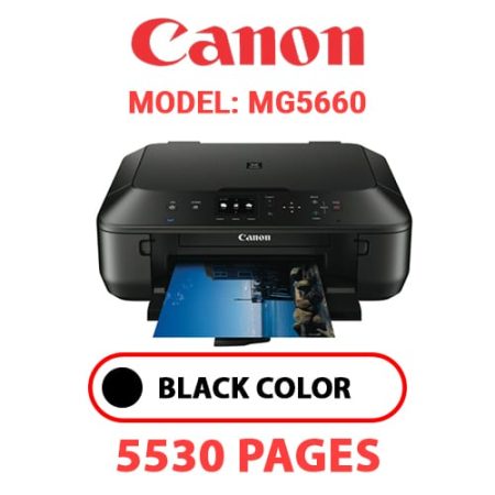 CANON MG5660 PRINTER - BLACK INK