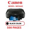 CANON MG5660 PRINTER - BLACK INK