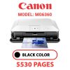 CANON MG6360 PRINTER - BLACK INK