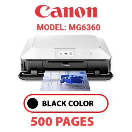 CANON MG6360 PRINTER - BLACK INK