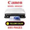 CANON MG6360 PRINTER - YELLOW INK
