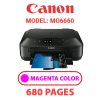 CANON MG6660 PRINTER - MAGENTA INK
