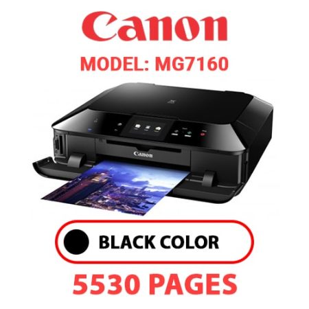 CANON MG7160 PRINTER - BLACK INK