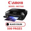 CANON MG7160 PRINTER - BLACK INK