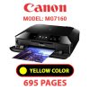 CANON MG7160 PRINTER - YELLOW INK