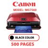 CANON MG7160RD PRINTER - BLACK INK