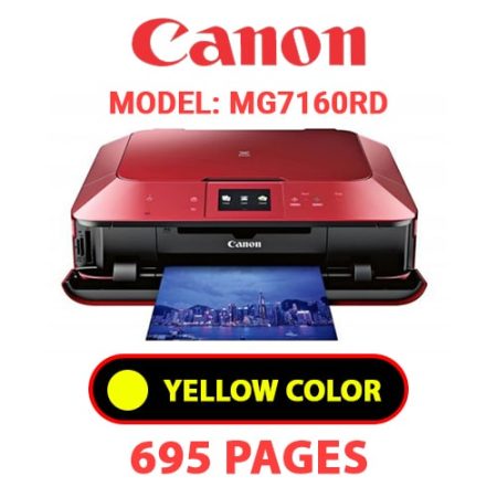 CANON MG7160RD PRINTER - YELLOW INK