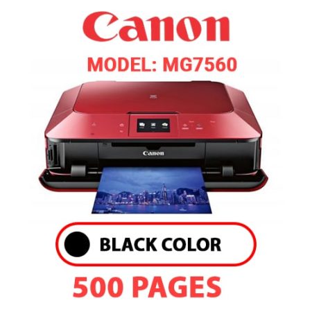 CANON MG7160RD PRINTER - BLACK INK