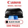 CANON MG7560 PRINTER - BLACK INK