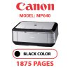 CANON MP640 PRINTER - BLACK INK
