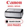 CANON MP640 PRINTER - BLACK INK