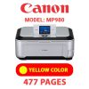 CANON MP980 PRINTER - YELLOW INK