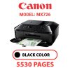 CANON MX726 PRINTER - BLACK INK