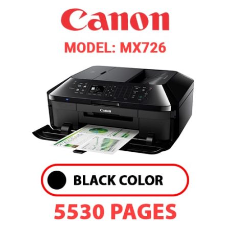 CANON MX726 PRINTER - BLACK INK