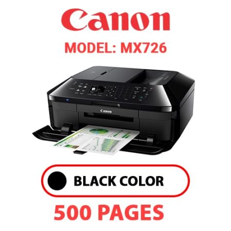 CANON MX726 PRINTER - BLACK INK