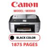 CANON MX860 PRINTER - BLACK INK