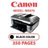 CANON MX870 PRINTER - BLACK INK