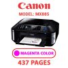 CANON MX885 PRINTER - MAGENTA INK