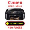 CANON MX895 PRINTER - YELLOW INK