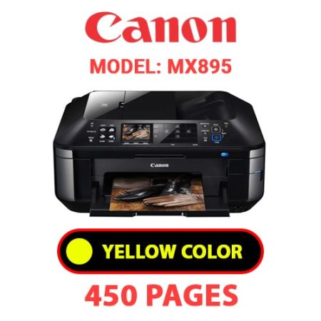 CANON MX895 PRINTER - YELLOW INK